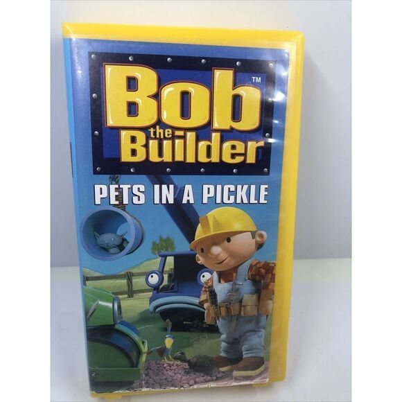 Bob the Builder Pets in a Pickle VHS Video Tape Clamshell Case. Please Read - Picture 2 of 6